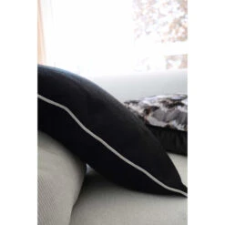 Rohleder Home Collection Essentials Ocean Uni Kissen Mit Füllung - 45x45 Cm - Ebony 14 Rohleder Home Collection Essentials Ocean Uni Kissen Mit Füllung - 45x45 Cm - Ebony -Innendekorationen 462374 big 5