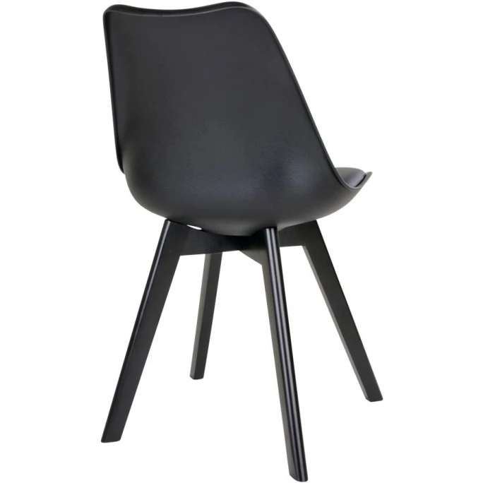 House Nordic Viborg Stuhl 2er-Set - 2er-Set - 55x48x87 Cm - Schwarz 5 House Nordic Viborg Stuhl 2er-Set - 2er-Set - 55x48x87 Cm - Schwarz – Bild 3