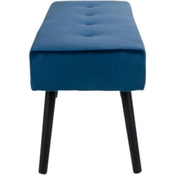 House Nordic Skiby Sitzbank - 35x100x44 Cm - Blau -Innendekorationen 465106 big 2