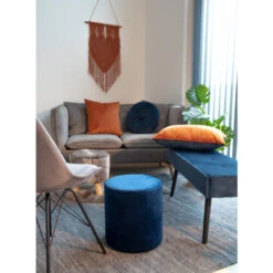 House Nordic Skiby Sitzbank - 35x100x44 Cm - Blau -Innendekorationen 465106 big 4