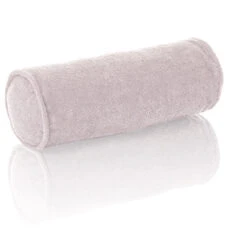 Farbenfreunde FRESH Frottee Nackenrolle-Kissenbezug - Ø 15 Cm - Länge 40 Cm - Platingrau
