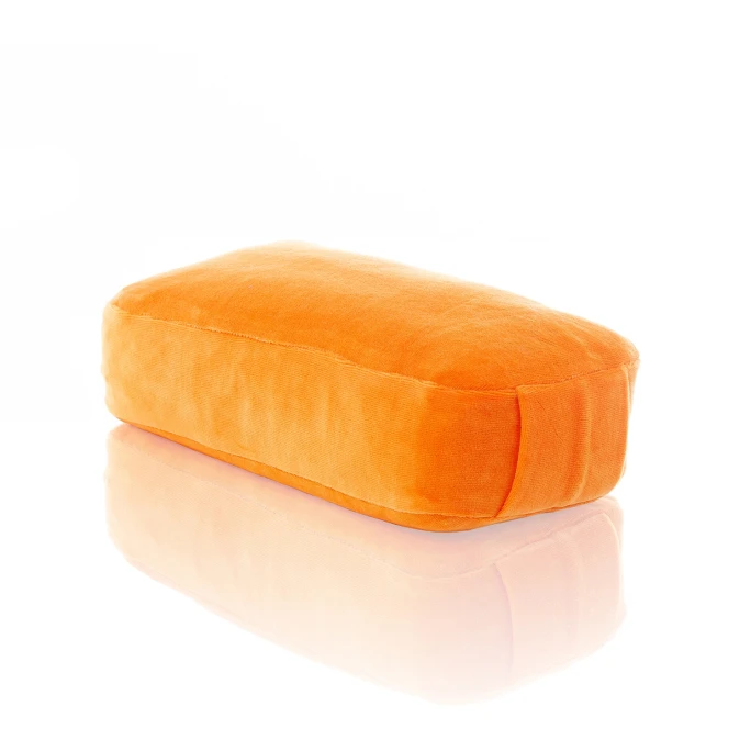 Farbenfreunde TROUBLE AWAY Kissen Mit Dinkelfüllung - 33x15x10 Cm - Softorange 3 Farbenfreunde TROUBLE AWAY Kissen Mit Dinkelfüllung - 33x15x10 Cm - Softorange