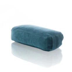 Farbenfreunde TROUBLE AWAY Kissen Mit Dinkelfüllung - 33x15x10 Cm - Winterpetrol