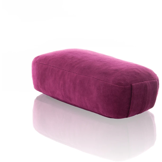 Farbenfreunde TROUBLE AWAY Kissen Mit Dinkelfüllung - 33x15x10 Cm - Brombeer 3 Farbenfreunde TROUBLE AWAY Kissen Mit Dinkelfüllung - 33x15x10 Cm - Brombeer