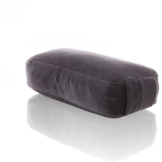 Farbenfreunde TROUBLE AWAY Kissen Mit Dinkelfüllung - 33x15x10 Cm - Anthracite 3 Farbenfreunde TROUBLE AWAY Kissen Mit Dinkelfüllung - 33x15x10 Cm - Anthracite