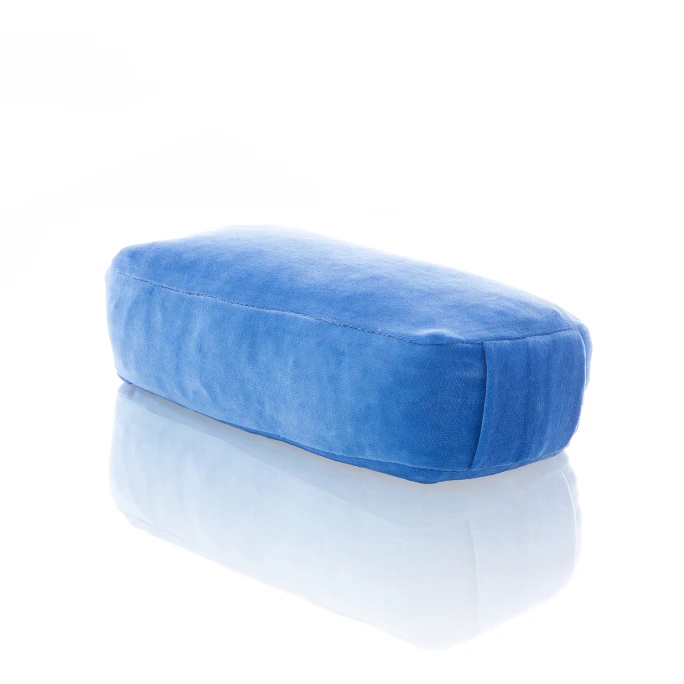 Farbenfreunde TROUBLE AWAY Kissen Mit Dinkelfüllung - 33x15x10 Cm - Amalfi Blue 3 Farbenfreunde TROUBLE AWAY Kissen Mit Dinkelfüllung - 33x15x10 Cm - Amalfi Blue