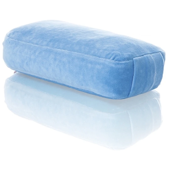 Farbenfreunde TROUBLE AWAY Kissen Mit Dinkelfüllung - 33x15x10 Cm - Pool Blue 3 Farbenfreunde TROUBLE AWAY Kissen Mit Dinkelfüllung - 33x15x10 Cm - Pool Blue