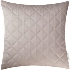 Tom Tailor French Velvet Quilt Kissenhülle - 45x45 Cm - Greige