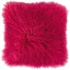 Pad GLORY Kissenhülle Aus Lammfell - 40x40 Cm - Fuchsia -Innendekorationen 466599 big 0