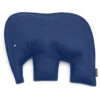 Hey-SIGN ELEFANT Kissen Mit Füllung - 40x30,5x7 Cm - Indigo