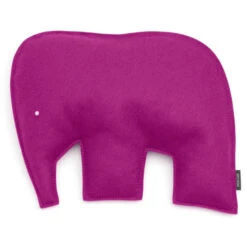 Hey-SIGN ELEFANT Kissen Mit Füllung - 40x30,5x7 Cm - Pink