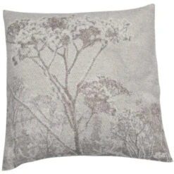 David Fussenegger SILVRETTA Gräser Im Frost Kissenhülle - 50x50 Cm - Rauch