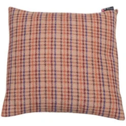 David Fussenegger SILVRETTA Junges Karo Kissenhülle - 40x40 Cm - Kork