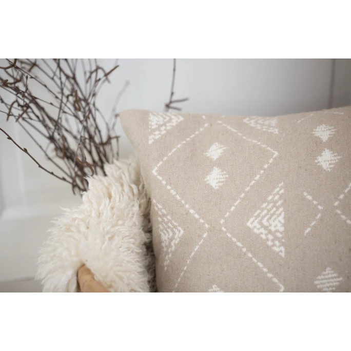 David Fussenegger NOVA Boho Kissenhülle - 50x50 Cm - Natur 4 David Fussenegger NOVA Boho Kissenhülle - 50x50 Cm - Natur – Bild 2