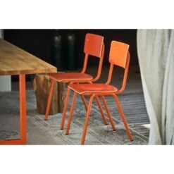 Jan Kurtz ZERO Stuhl Mit Sitzfläche Aus Laminat - 82x43x51 Cm - Orange/orange -Innendekorationen 471583 big 4