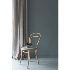 Hey-SIGN Sitzauflage Rund Aus Naturfilz - 4er Set - 4er Set - Größe Ø 35 Cm - Blau -Innendekorationen 478244 big 2