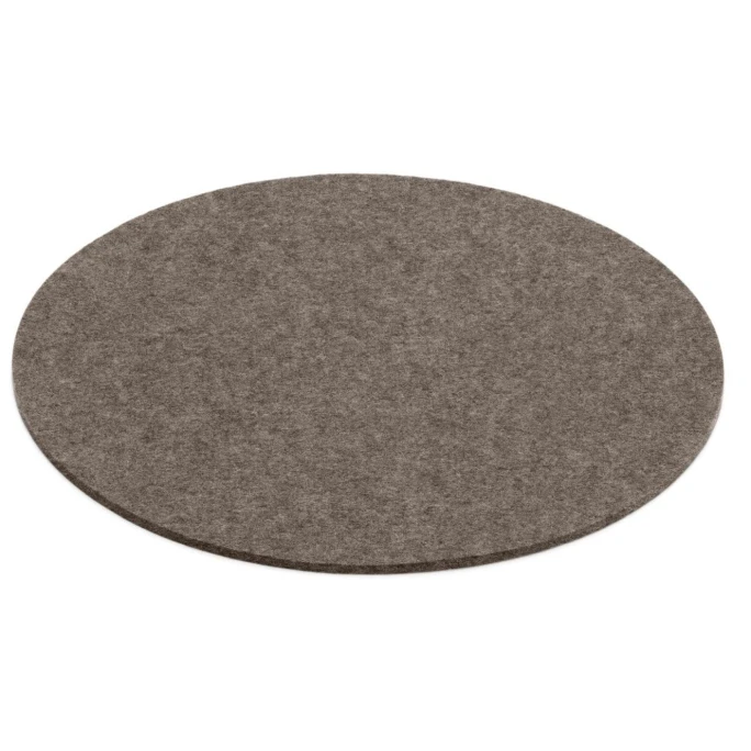 Hey-SIGN Sitzauflage Rund Aus Naturfilz - 4er Set - 4er Set - Größe Ø 35 Cm - Pepper Mit Anti-Rutsch 3 Hey-SIGN Sitzauflage Rund Aus Naturfilz - 4er Set - 4er Set - Größe Ø 35 Cm - Pepper Mit Anti-Rutsch