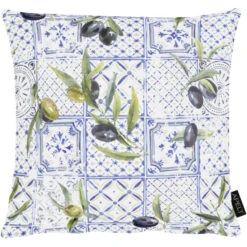 Apelt Summertime 6523 Kissenhülle - 40x40 Cm - Blau