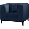 Fink Living MAXIM Velvet Sessel - B 101 Cm - H 83 Cm - T 84 Cm - Dunkelblau -Innendekorationen 483717 big 0