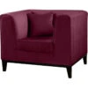 Fink Living MAXIM Velvet Sessel - B 101 Cm - H 83 Cm - T 84 Cm - Dunkel Rot 1 Fink Living MAXIM Velvet Sessel - B 101 Cm - H 83 Cm - T 84 Cm - Dunkel Rot -Innendekorationen 483718 big 0