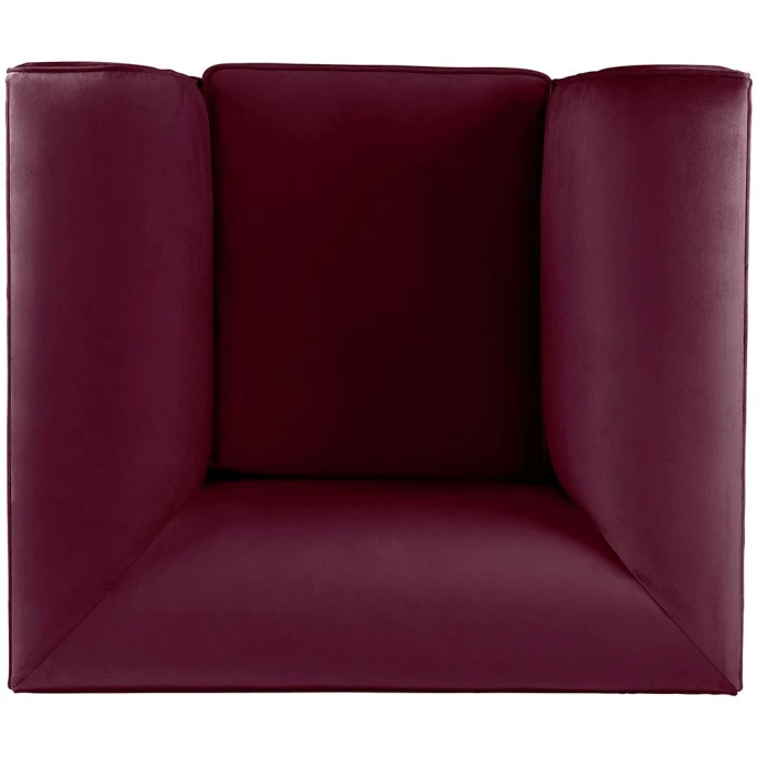 Fink Living MAXIM Velvet Sessel - B 101 Cm - H 83 Cm - T 84 Cm - Dunkel Rot 6 Fink Living MAXIM Velvet Sessel - B 101 Cm - H 83 Cm - T 84 Cm - Dunkel Rot – Bild 4