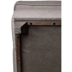 Fink Living STUART Sessel In Leinenoptik - B 84 Cm - H 94 Cm - T 100 Cm - Stone -Innendekorationen 483729 big 5