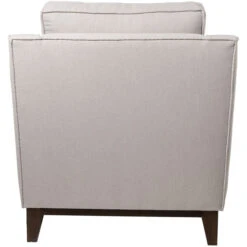 Fink Living STUART Sessel In Leinenoptik - B 84 Cm - H 94 Cm - T 100 Cm - Creme -Innendekorationen 483730 big 2