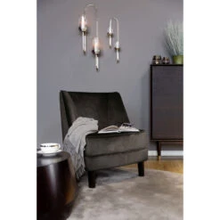 Fink Living DAVE Velvet Sessel - B 67 Cm - H 81 Cm - T 63 Cm - Stone -Innendekorationen 483736 big 6