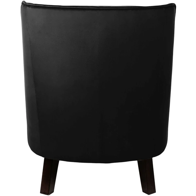 Fink Living DAVE Velvet Sessel - B 67 Cm - H 81 Cm - T 63 Cm - Schwarz 5 Fink Living DAVE Velvet Sessel - B 67 Cm - H 81 Cm - T 63 Cm - Schwarz – Bild 3