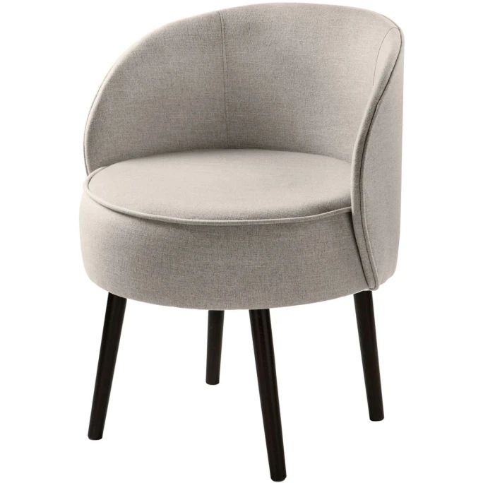 Fink Living ELLIS Melange Polsterstuhl - B 59 Cm - H 71 Cm - T 57 Cm - Beige - Meliert 3 Fink Living ELLIS Melange Polsterstuhl - B 59 Cm - H 71 Cm - T 57 Cm - Beige - Meliert