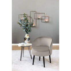 Fink Living ELLIS Melange Polsterstuhl - B 59 Cm - H 71 Cm - T 57 Cm - Beige - Meliert 15 Fink Living ELLIS Melange Polsterstuhl - B 59 Cm - H 71 Cm - T 57 Cm - Beige - Meliert -Innendekorationen 483858 big 6