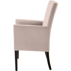 Fink Living DAVID Melange Polsterstuhl Mit Armlehnen - B 60 Cm - H 95 Cm - T 63 Cm - Rose 11 Fink Living DAVID Melange Polsterstuhl Mit Armlehnen - B 60 Cm - H 95 Cm - T 63 Cm - Rose -Innendekorationen 483864 big 1