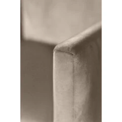 Fink Living DAVID Magic Velvet Polsterstuhl Mit Armlehnen - B 60 Cm - H 95 Cm - T 63 Cm - Taupe -Innendekorationen 483893 big 6