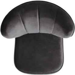 Fink Living BRADY Velvet Polsterstuhl - B 67 Cm - H 76 Cm - T 67 Cm - Stone -Innendekorationen 483917 big 3