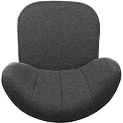 Fink Living BRADY Polsterstuhl In Leinenoptik - B 67 Cm - H 76 Cm - T 67 Cm - Dunkelgrau -Innendekorationen 483931 big 3