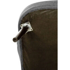 Fink Living BRADY Polsterstuhl In Leinenoptik - B 67 Cm - H 76 Cm - T 67 Cm - Dunkelgrau -Innendekorationen 483931 big 4