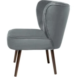 Fink Living BRADY Magic Velvet Polsterstuhl - B 67 Cm - H 76 Cm - T 67 Cm - Dunkelgrau 9 Fink Living BRADY Magic Velvet Polsterstuhl - B 67 Cm - H 76 Cm - T 67 Cm - Dunkelgrau -Innendekorationen 483938 big 1