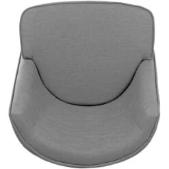Fink Living DAVE Sessel In Leinenoptik - B 67 Cm - H 81 Cm - T 63 Cm - Mittelgrau -Innendekorationen 483963 big 3