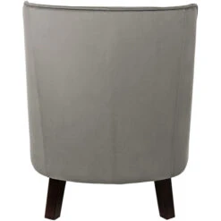 Fink Living DAVE Magic Velvet Sessel - B 67 Cm - H 81 Cm - T 63 Cm - Zink -Innendekorationen 483971 big 2