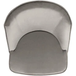 Fink Living DAVE Magic Velvet Sessel - B 67 Cm - H 81 Cm - T 63 Cm - Zink -Innendekorationen 483971 big 3