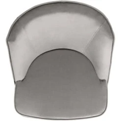 Fink Living DAVE Magic Velvet Sessel - B 67 Cm - H 81 Cm - T 63 Cm - Hellgrau 11 Fink Living DAVE Magic Velvet Sessel - B 67 Cm - H 81 Cm - T 63 Cm - Hellgrau -Innendekorationen 483972 big 3