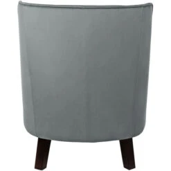 Fink Living DAVE Magic Velvet Sessel - B 67 Cm - H 81 Cm - T 63 Cm - Dunkelgrau -Innendekorationen 483973 big 2