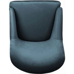 Fink Living COLIN Velvet Sessel - B 73 Cm - H 83 Cm - T 94 Cm - Petrol -Innendekorationen 484015 big 3