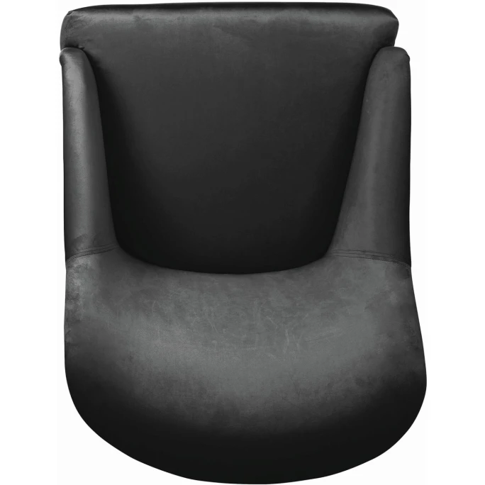 Fink Living COLIN Velvet Sessel - B 73 Cm - H 83 Cm - T 94 Cm - Schwarz 6 Fink Living COLIN Velvet Sessel - B 73 Cm - H 83 Cm - T 94 Cm - Schwarz – Bild 4