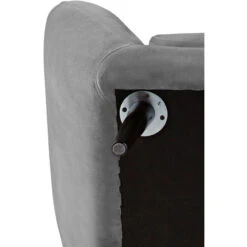 Fink Living AUDRY Magic Velvet Sessel - B 97 Cm - H 83 Cm - T 81 Cm - Zink -Innendekorationen 484035 big 4