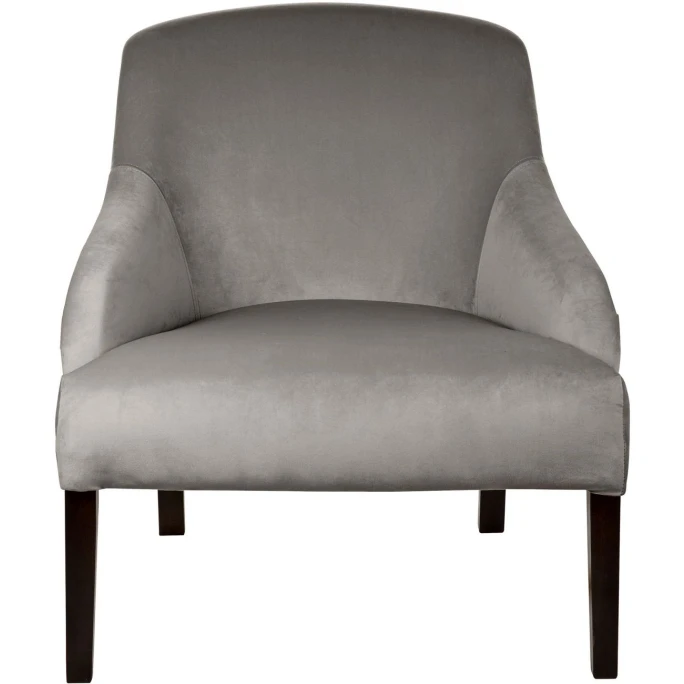 Fink Living COLIN Magic Velvet Sessel - B 73 Cm - H 83 Cm - T 94 Cm - Zink 4 Fink Living COLIN Magic Velvet Sessel - B 73 Cm - H 83 Cm - T 94 Cm - Zink – Bild 2