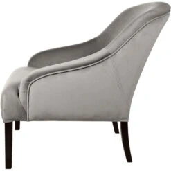 Fink Living COLIN Magic Velvet Sessel - B 73 Cm - H 83 Cm - T 94 Cm - Zink 10 Fink Living COLIN Magic Velvet Sessel - B 73 Cm - H 83 Cm - T 94 Cm - Zink -Innendekorationen 484041 big 2