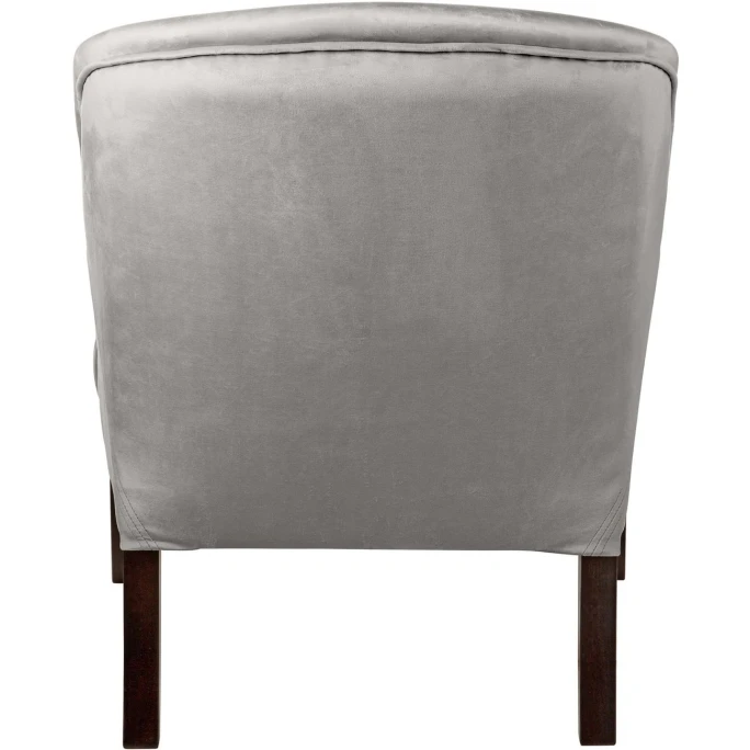 Fink Living COLIN Magic Velvet Sessel - B 73 Cm - H 83 Cm - T 94 Cm - Hellgrau 6 Fink Living COLIN Magic Velvet Sessel - B 73 Cm - H 83 Cm - T 94 Cm - Hellgrau – Bild 4