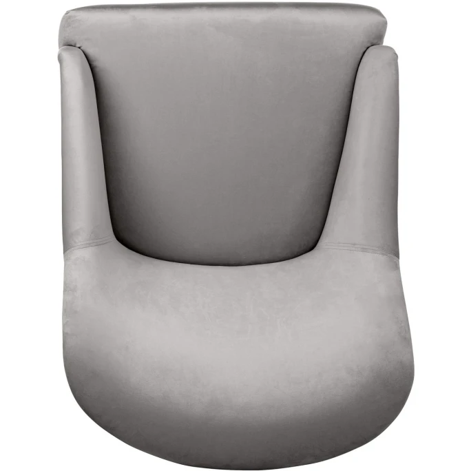 Fink Living COLIN Magic Velvet Sessel - B 73 Cm - H 83 Cm - T 94 Cm - Hellgrau 7 Fink Living COLIN Magic Velvet Sessel - B 73 Cm - H 83 Cm - T 94 Cm - Hellgrau – Bild 5