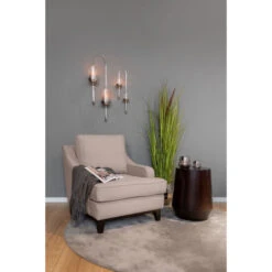 Fink Living STUART Melange Sessel - B 84 Cm - H 94 Cm - T 100 Cm - Rose 13 Fink Living STUART Melange Sessel - B 84 Cm - H 94 Cm - T 100 Cm - Rose -Innendekorationen 484067 big 5